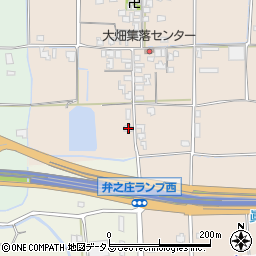 奈良県葛城市大畑257-2周辺の地図