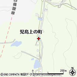 岡山県倉敷市児島上の町1787周辺の地図