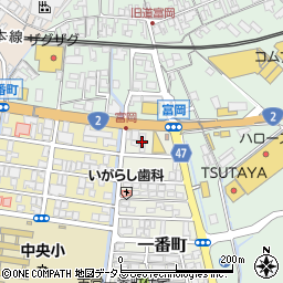 笠岡信用組合東支店周辺の地図