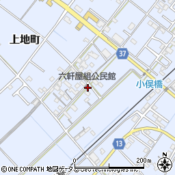 三重県伊勢市上地町2536-1周辺の地図