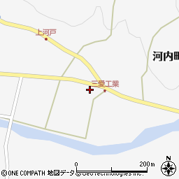 広島県東広島市河内町河戸1190周辺の地図