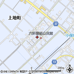 三重県伊勢市上地町2537周辺の地図