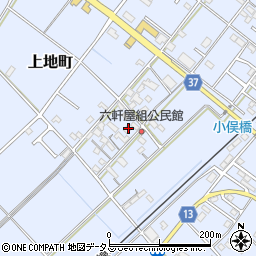 三重県伊勢市上地町2537周辺の地図