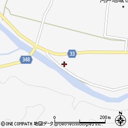広島県東広島市河内町河戸737周辺の地図