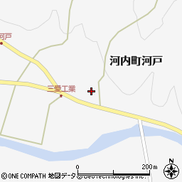 広島県東広島市河内町河戸1131周辺の地図