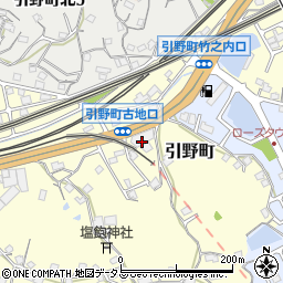 Ｈ．Ｄ．Ｏカスタムカー専門　引野店周辺の地図