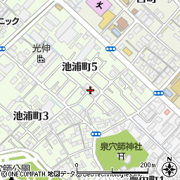 寺田マンション周辺の地図