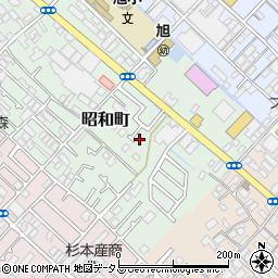 大阪府泉大津市昭和町6-63周辺の地図