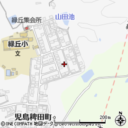 岡山県倉敷市児島稗田町1017周辺の地図
