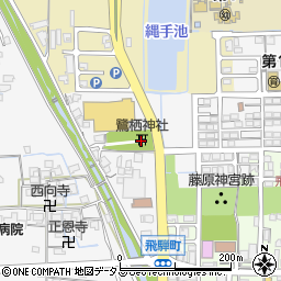 鷺栖神社周辺の地図