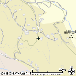 奈良県桜井市下り尾周辺の地図