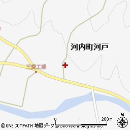 広島県東広島市河内町河戸1134周辺の地図