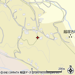 奈良県桜井市下り尾周辺の地図