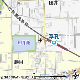 奈良県大和高田市田井2周辺の地図