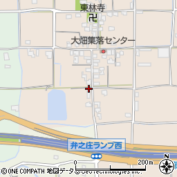奈良県葛城市大畑256周辺の地図