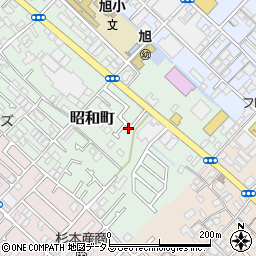 大阪府泉大津市昭和町6-65周辺の地図