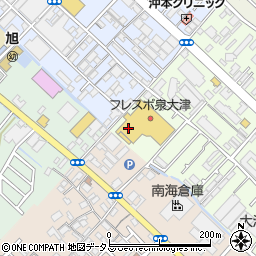 ココカラファイン泉大津池浦店周辺の地図