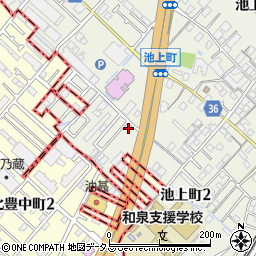 和泉出版印刷株式会社周辺の地図