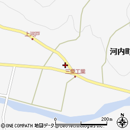 広島県東広島市河内町河戸1202周辺の地図