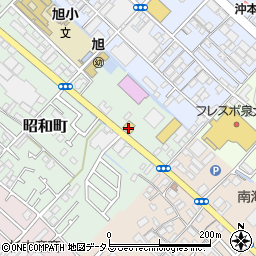 ワンカルビＰｌｕｓ泉大津南店周辺の地図