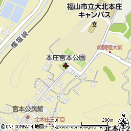 本庄宮本公園周辺の地図