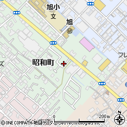 大阪府泉大津市昭和町6-76周辺の地図