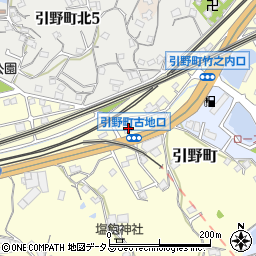 広島県福山市引野町2493周辺の地図