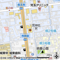 オートバックス・蔵王店周辺の地図