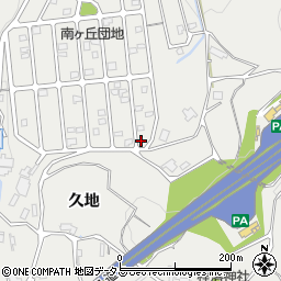 広島県広島市安佐北区安佐町久地1185-4周辺の地図