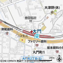 グリーンタクシー株式会社　大門営業所周辺の地図