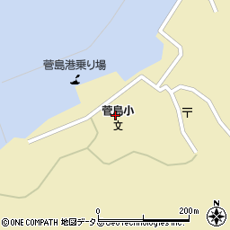 三重県鳥羽市菅島町1周辺の地図