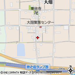 奈良県葛城市大畑104周辺の地図