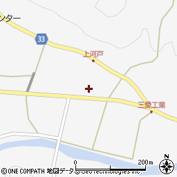 広島県東広島市河内町河戸1225周辺の地図