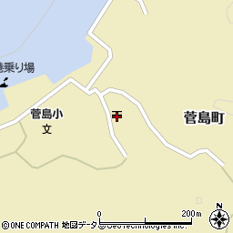 鳥羽菅島郵便局周辺の地図