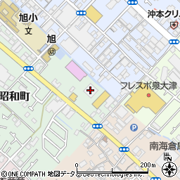 セカンドストリート泉大津店周辺の地図