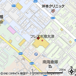 カナート泉大津店周辺の地図