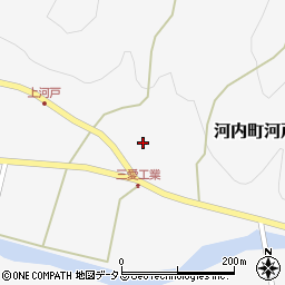 広島県東広島市河内町河戸1121周辺の地図