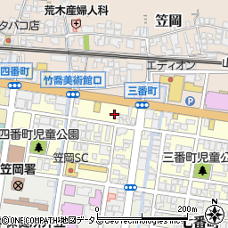 天霧 笠岡店周辺の地図