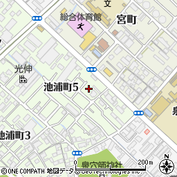 株式会社ニシケン周辺の地図