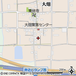 奈良県葛城市大畑102周辺の地図