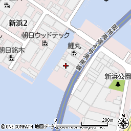 和晃運輸周辺の地図