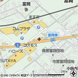 岡山トヨペット株式会社　ＣｏｍＰｌａｚａ笠岡周辺の地図