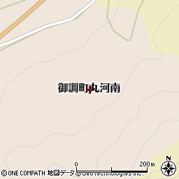 広島県尾道市御調町丸河南周辺の地図