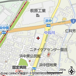 福山通運株式会社　井笠営業所周辺の地図