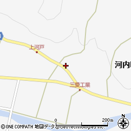 広島県東広島市河内町河戸1197周辺の地図
