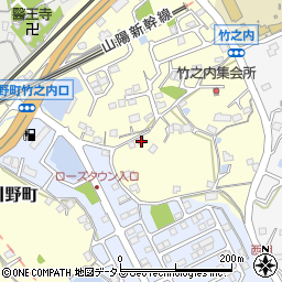 広島県福山市引野町872周辺の地図