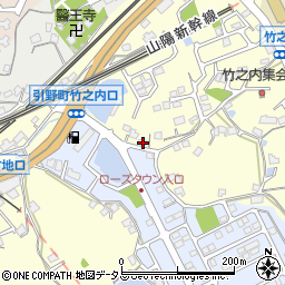広島県福山市引野町1022周辺の地図