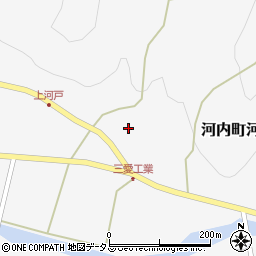 広島県東広島市河内町河戸1108周辺の地図