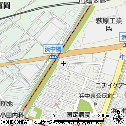 岡山県農業共済組合　西部基幹家畜診療所周辺の地図