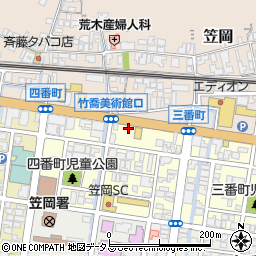 ガスト　笠岡店周辺の地図